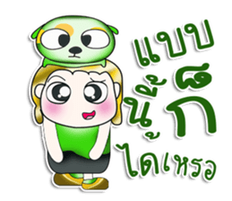 .. Mr. Kenta and dog.. sticker #14282620