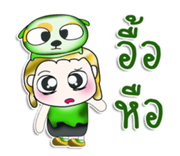 .. Mr. Kenta and dog.. sticker #14282624