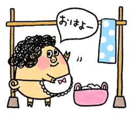 The Talkative Pig 2 sticker #14282630