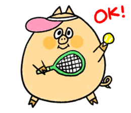 The Talkative Pig 2 sticker #14282646