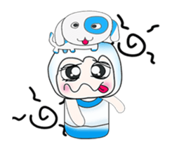 ...Mr. Saji and dog..^_^ sticker #14282798