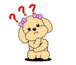 Move! Toy poodle 10 sticker #14283641