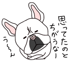 Has it a French Bulldog any problems? 2 sticker #14283784