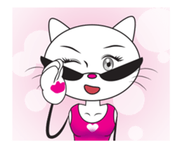 Sweetheart Cat 3- animated sticker sticker #14283819