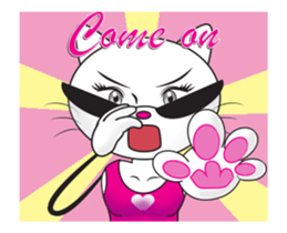 Sweetheart Cat 3- animated sticker sticker #14283821