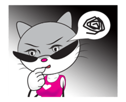 Sweetheart Cat 3- animated sticker sticker #14283836