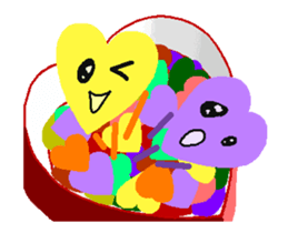 Heart mark color and design Vol.3 sticker #14284142