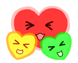 Heart mark color and design Vol.3 sticker #14284150