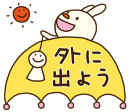 Forecast rabbit (Good at forecasting) sticker #14284455