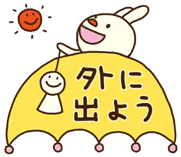 Forecast rabbit (Good at forecasting) sticker #14284455