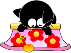 Friends of cute cat-14 sticker #14284991