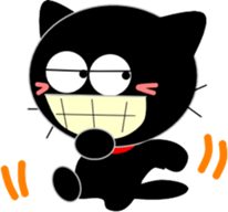 Friends of cute cat-14 sticker #14285027