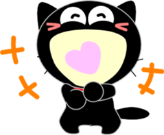 Friends of cute cat-14 sticker #14285029