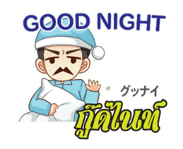 Dr.THAIFESTIVAL Thai&Jp Comunication4P sticker #14285041