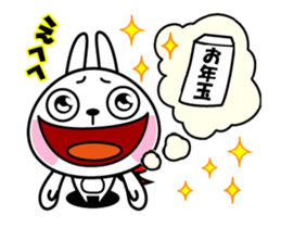 The rabbit soul moves 12 ~winter~ sticker #14285098