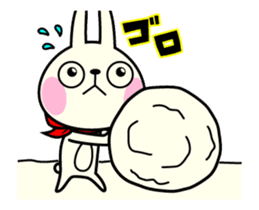 The rabbit soul moves 12 ~winter~ sticker #14285116