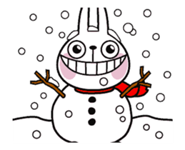 The rabbit soul moves 12 ~winter~ sticker #14285117