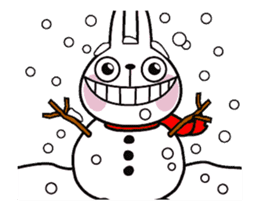 The rabbit soul moves 12 ~winter~ sticker #14285117