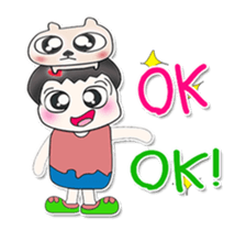 Mr. Takada..and dog.. sticker #14285198