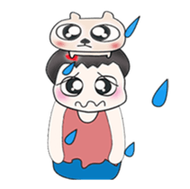 Mr. Takada..and dog.. sticker #14285209