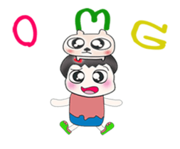 Mr. Takada..and dog.. sticker #14285221