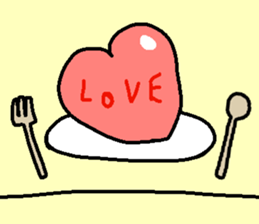 My love to someone sticker #14285308