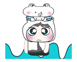 ..Mr. Nobu and Frog..!! sticker #14285328