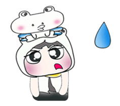 ..Mr. Nobu and Frog..!! sticker #14285329