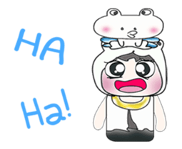 ..Mr. Nobu and Frog..!! sticker #14285333