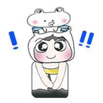 ..Mr. Nobu and Frog..!! sticker #14285336