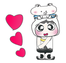 ..Mr. Nobu and Frog..!! sticker #14285340