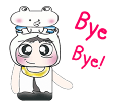 ..Mr. Nobu and Frog..!! sticker #14285348