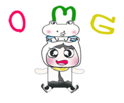 ..Mr. Nobu and Frog..!! sticker #14285349