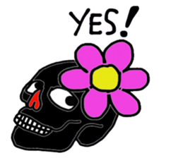 Skull Lover in January.(English Version) sticker #14285350