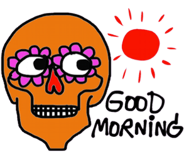 Skull Lover in January.(English Version) sticker #14285351