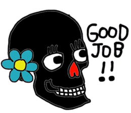 Skull Lover in January.(English Version) sticker #14285355