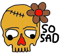 Skull Lover in January.(English Version) sticker #14285356