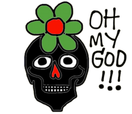 Skull Lover in January.(English Version) sticker #14285359