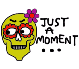 Skull Lover in January.(English Version) sticker #14285363