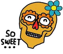 Skull Lover in January.(English Version) sticker #14285368