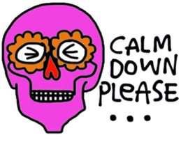 Skull Lover in January.(English Version) sticker #14285372