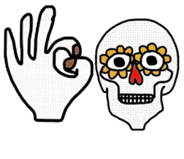 Skull Lover in January.(English Version) sticker #14285375