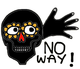 Skull Lover in January.(English Version) sticker #14285376