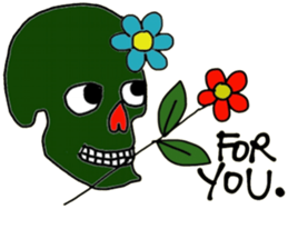 Skull Lover in January.(English Version) sticker #14285377