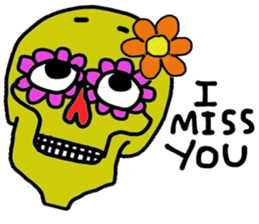 Skull Lover in January.(English Version) sticker #14285378