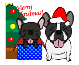 French Bulldog named Kon&Paff sticker #14285454