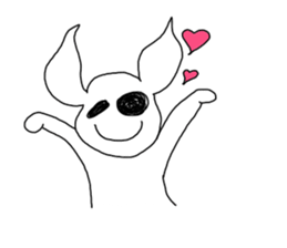 Big eyes... sticker #14285616