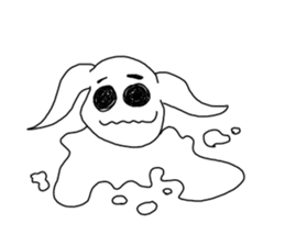 Big eyes... sticker #14285621