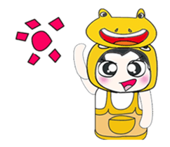 ..Mr. Kanaki and Frog.. sticker #14285646