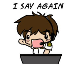 Air Traffic Controller Mini Phraseology sticker #14285677